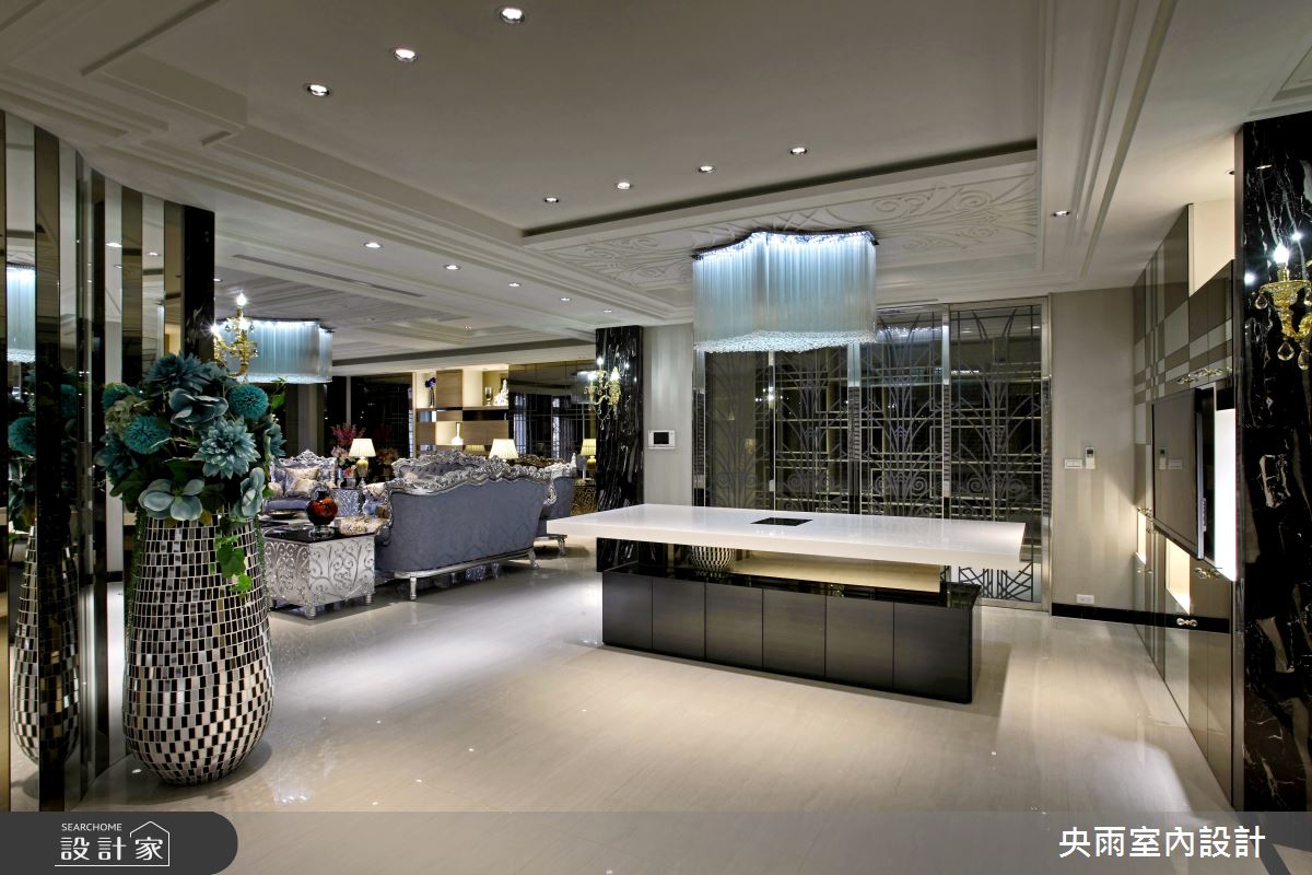 80坪＿奢華風餐廳案例圖片＿央雨室內設計＿央雨_奢華風格之13