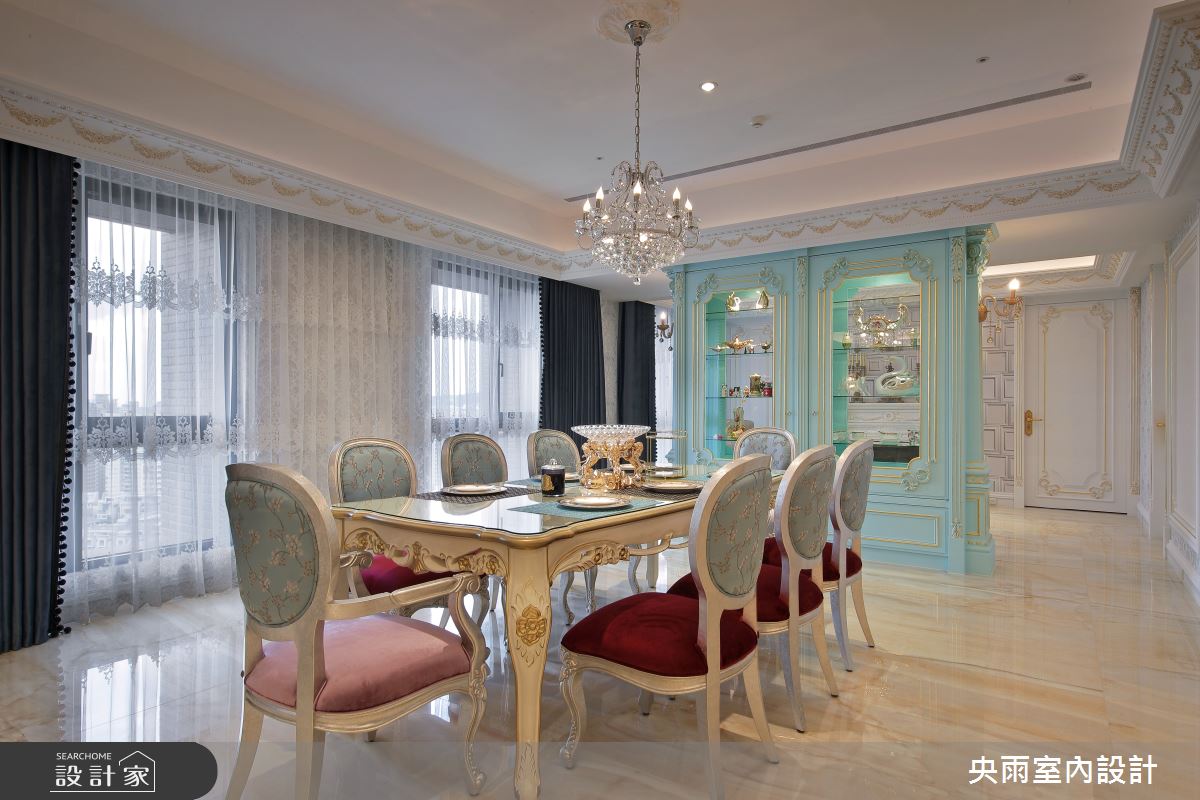80坪毛胚屋＿新潮歐式風格餐廳案例圖片＿央雨室內設計＿央雨_台中七期_聯聚芳庭_新潮歐式風格之13