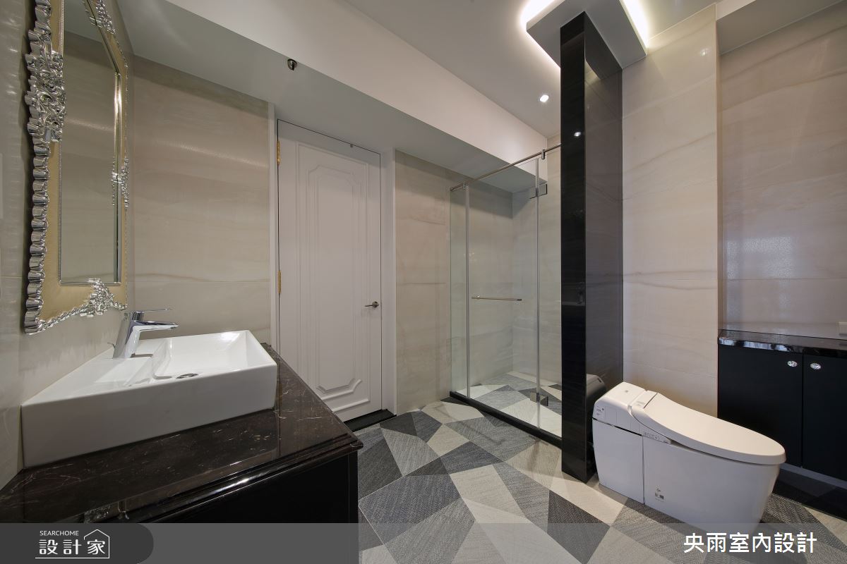80坪毛胚屋＿新潮歐式風格浴室案例圖片＿央雨室內設計＿央雨_台中七期_聯聚芳庭_新潮歐式風格之20