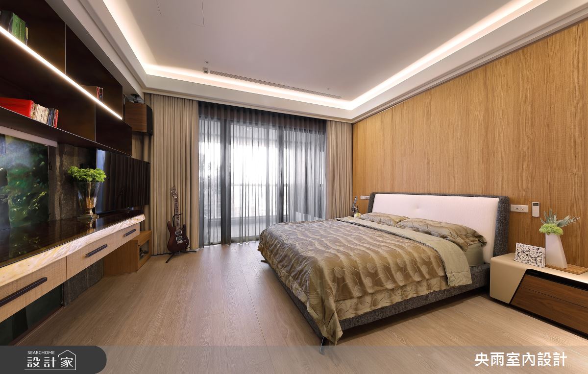 80坪毛胚屋＿奢華風臥室案例圖片＿央雨室內設計＿央雨_台中_總裁行館_奢華風格之16