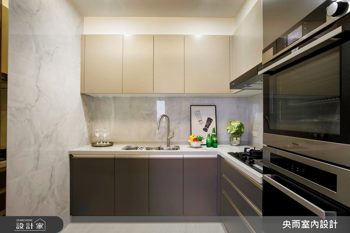 毛胚屋＿現代風廚房案例圖片＿央雨室內設計＿央雨_23之6