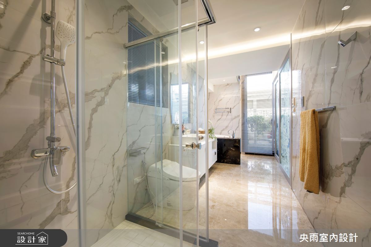 毛胚屋＿美式風浴室案例圖片＿央雨室內設計＿央雨_25之9