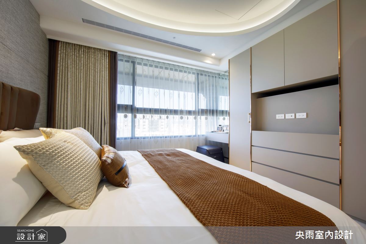 毛胚屋＿奢華風臥室案例圖片＿央雨室內設計＿央雨_26之11