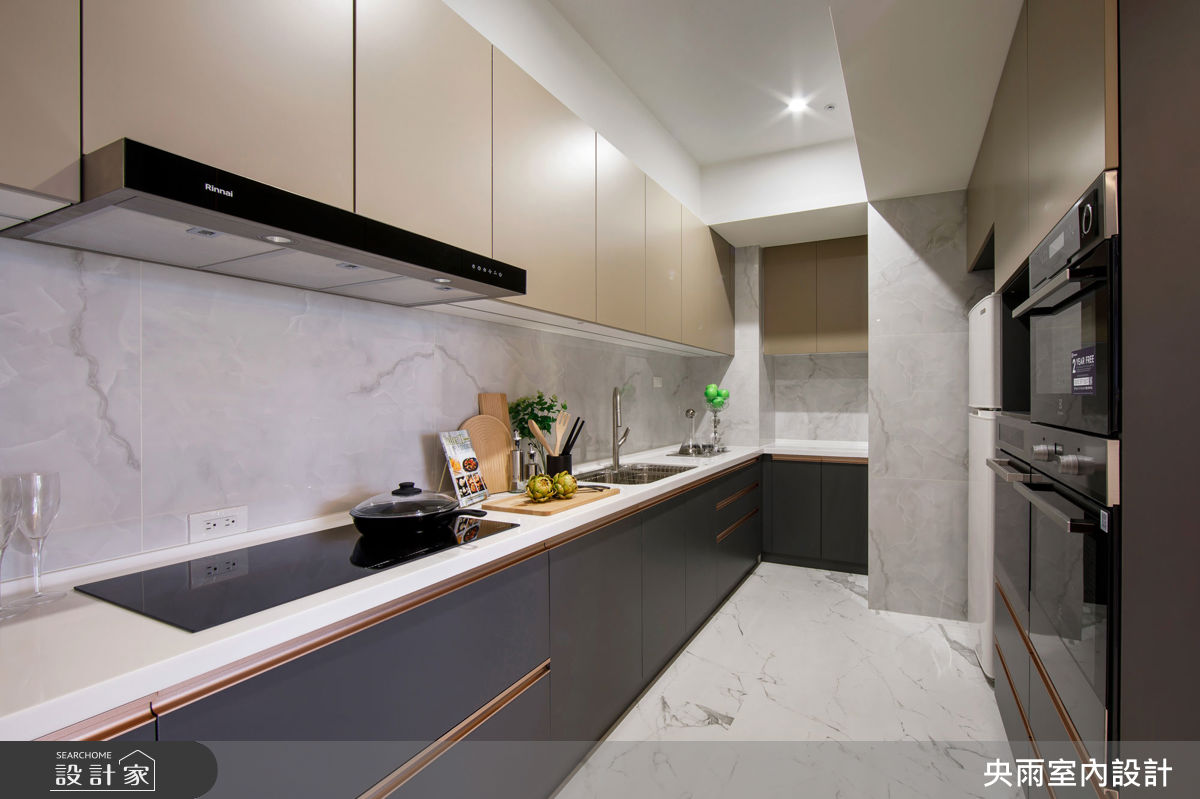 毛胚屋＿奢華風廚房案例圖片＿央雨室內設計＿央雨_26之8