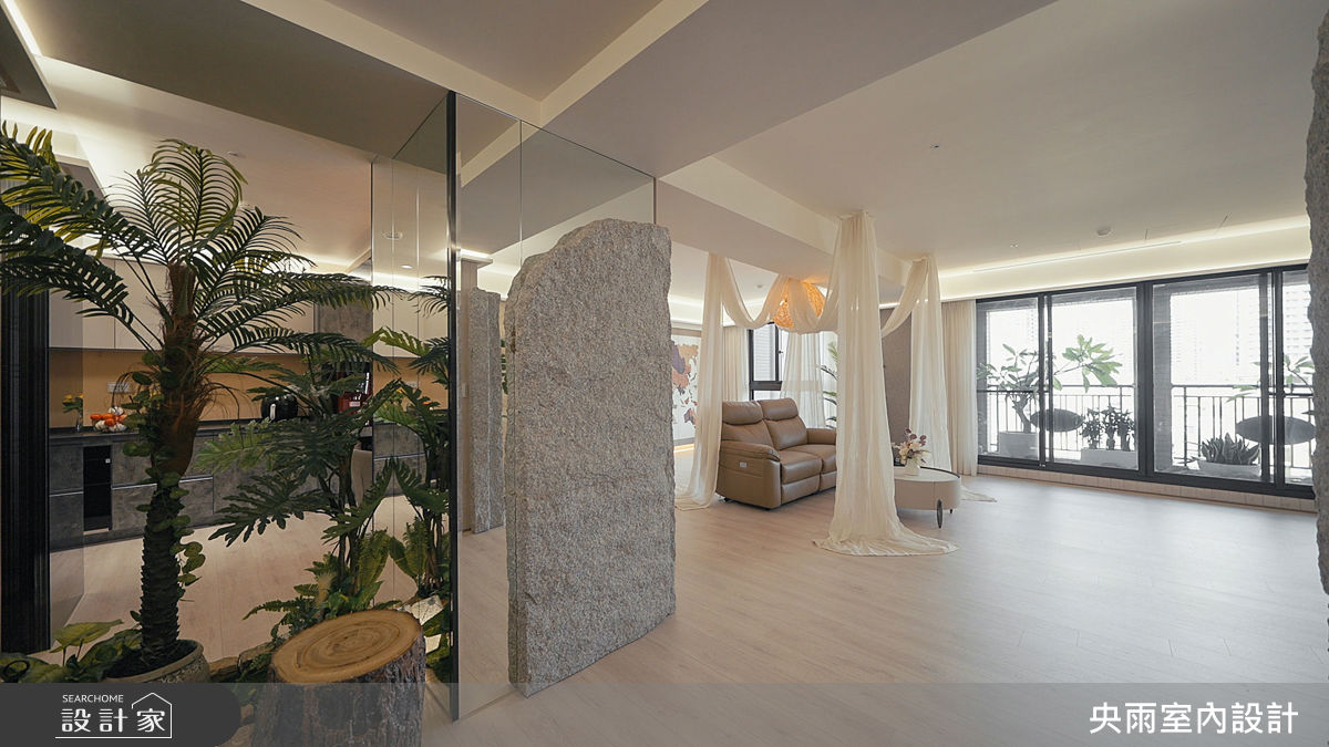 50坪中古屋(5~15年)＿度假風客廳案例圖片＿央雨室內設計＿央雨_28之2