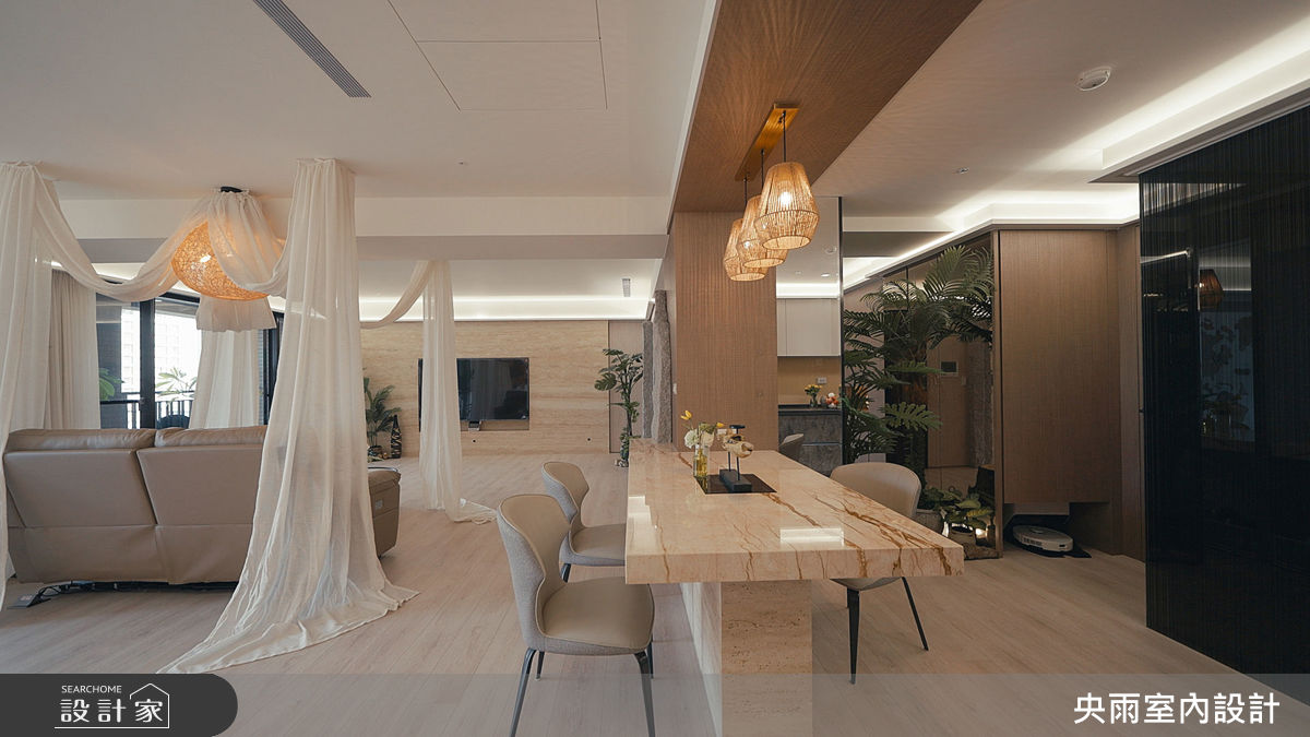 50坪中古屋(5~15年)＿度假風餐廳案例圖片＿央雨室內設計＿央雨_28之9