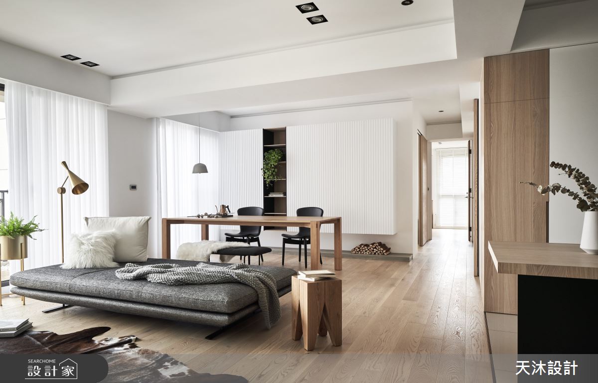 50坪新成屋(5年以下)＿現代風客廳案例圖片＿天沐設計 T.M Design Studio＿天沐_02之4
