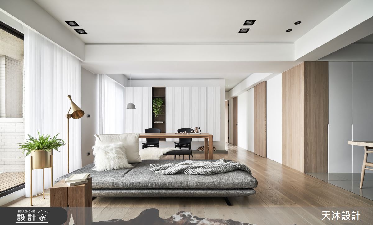 50坪新成屋(5年以下)＿現代風客廳案例圖片＿天沐設計 T.M Design Studio＿天沐_02之7