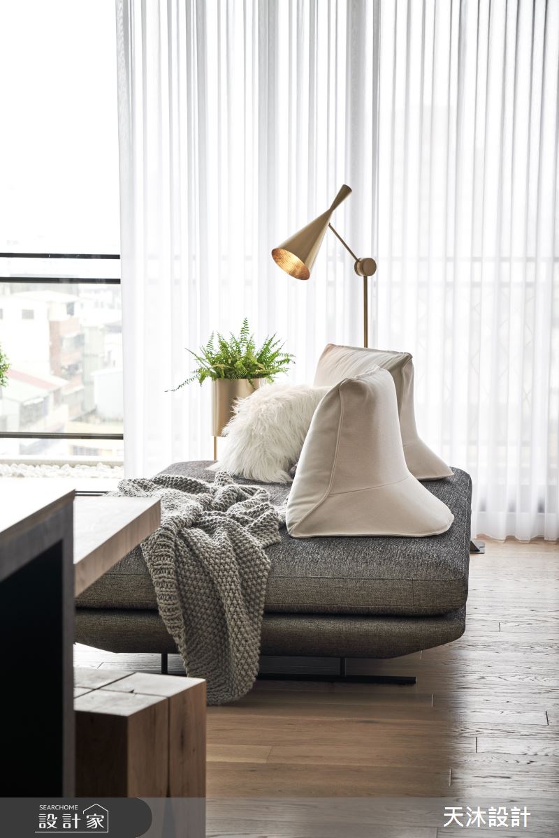 50坪新成屋(5年以下)＿現代風客廳案例圖片＿天沐設計 T.M Design Studio＿天沐_02之10