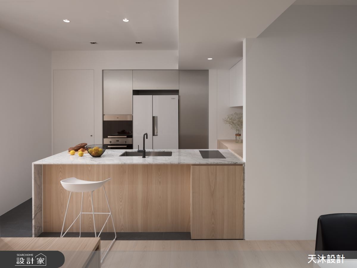 60坪新成屋(5年以下)＿日式無印風餐廳吧檯案例圖片＿天沐設計 T.M Design Studio＿天沐_03之2460
