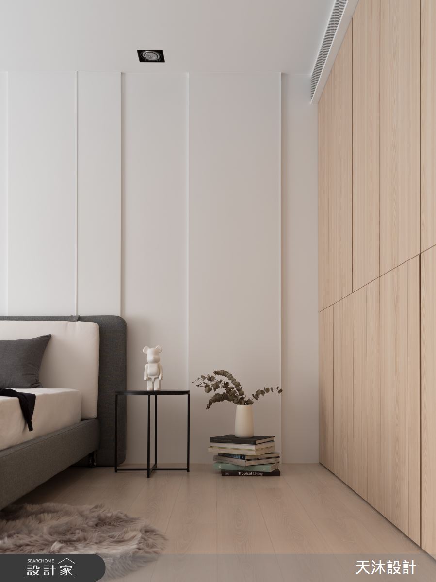 60坪新成屋(5年以下)＿日式無印風臥室案例圖片＿天沐設計 T.M Design Studio＿天沐_03之34
