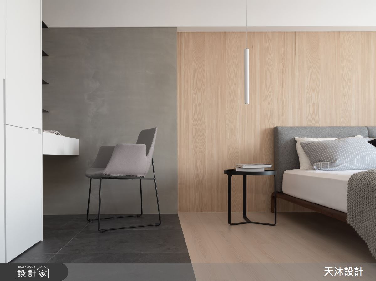 60坪新成屋(5年以下)＿日式無印風臥室案例圖片＿天沐設計 T.M Design Studio＿天沐_03之21