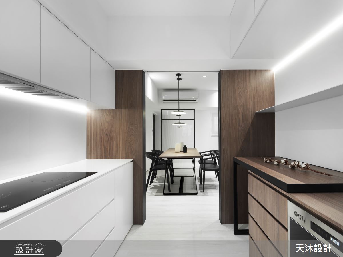 40坪老屋(31~40年)＿現代風廚房案例圖片＿天沐設計 T.M Design Studio＿天沐_04之8