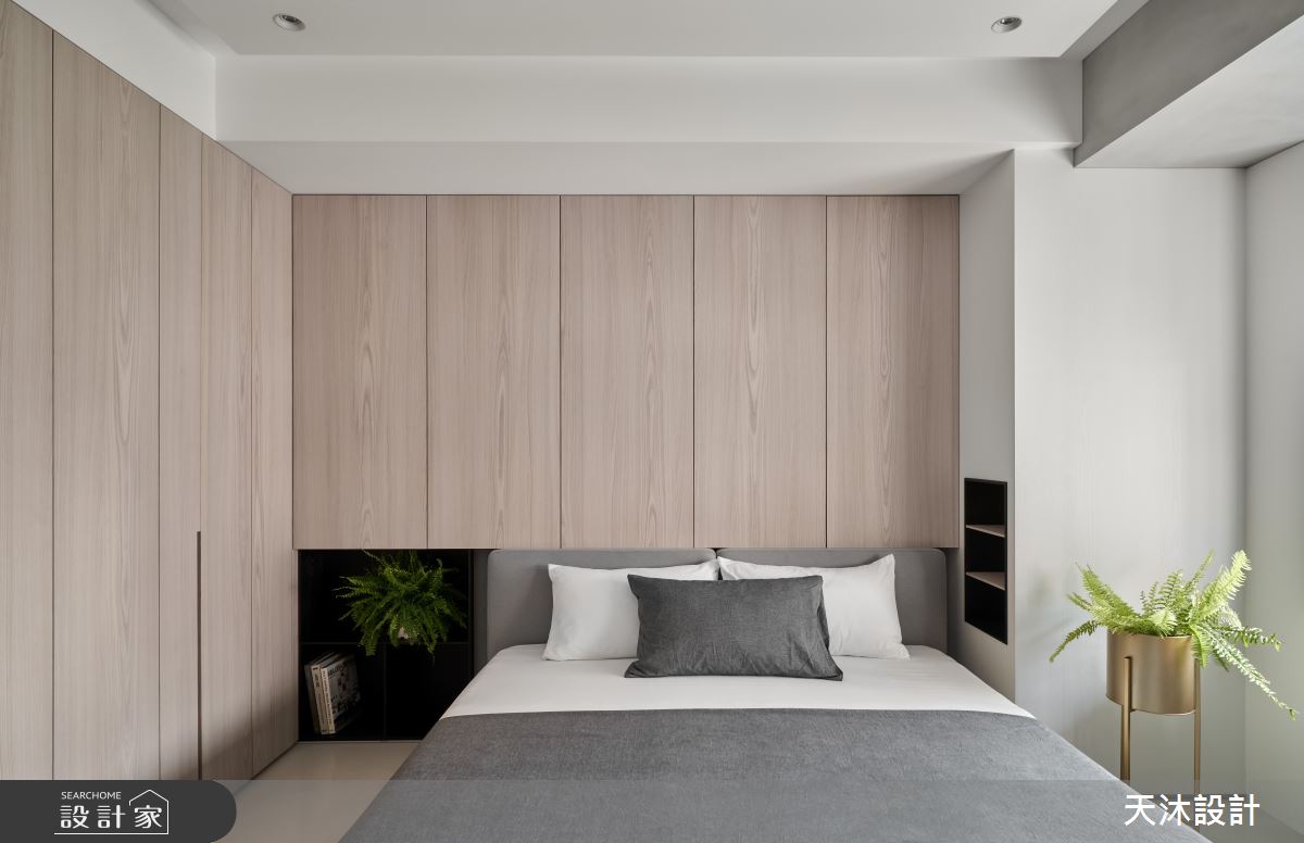 35坪老屋(31~40年)＿簡約風臥室案例圖片＿天沐設計 T.M Design Studio＿天沐_06之23