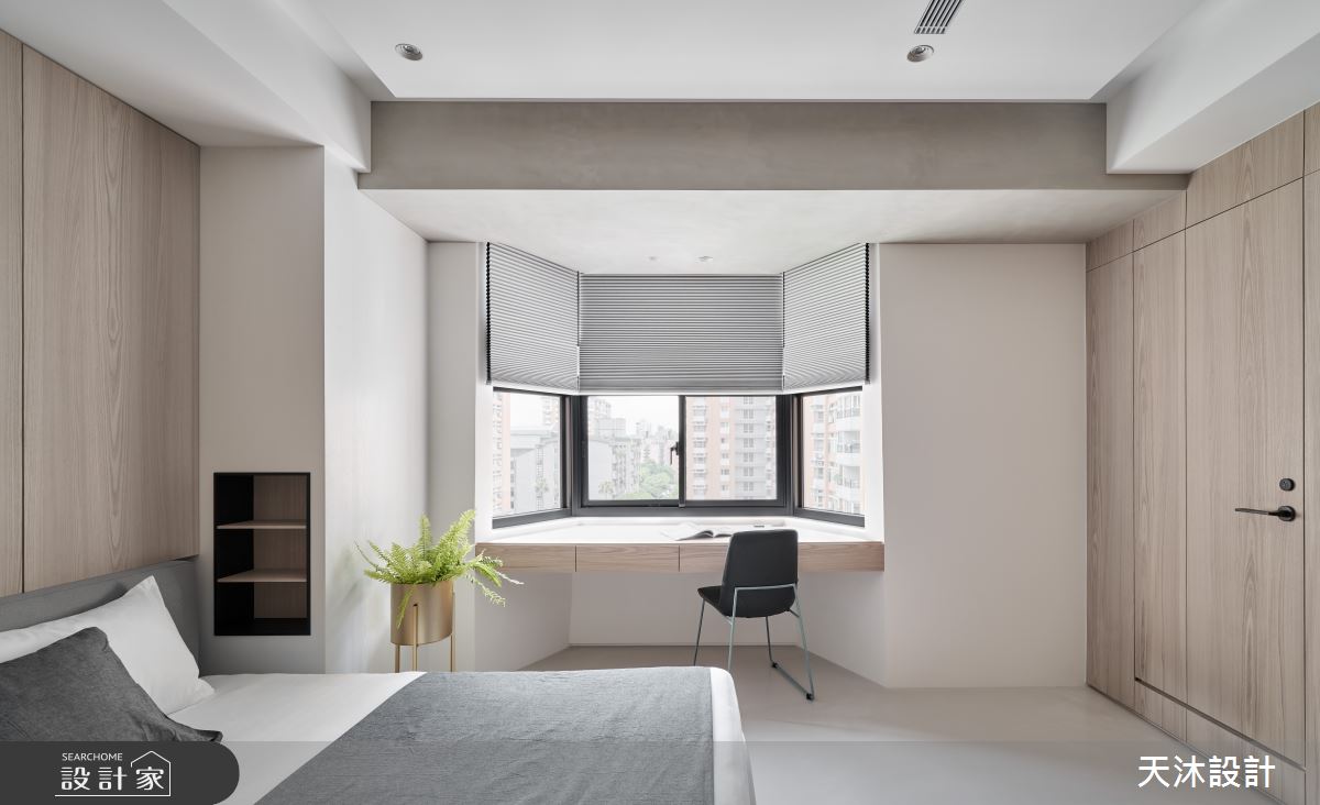 35坪老屋(31~40年)＿簡約風臥室案例圖片＿天沐設計 T.M Design Studio＿天沐_06之26