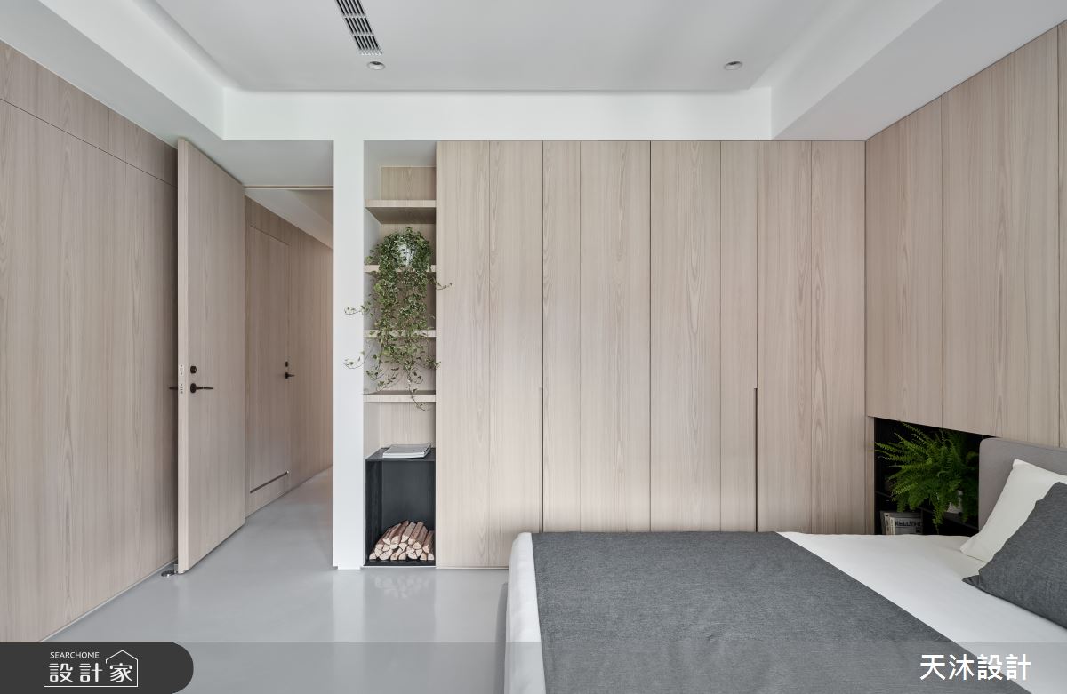 35坪老屋(31~40年)＿簡約風臥室案例圖片＿天沐設計 T.M Design Studio＿天沐_06之27