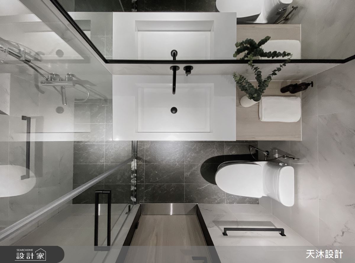35坪老屋(31~40年)＿簡約風浴室案例圖片＿天沐設計 T.M Design Studio＿天沐_06之30