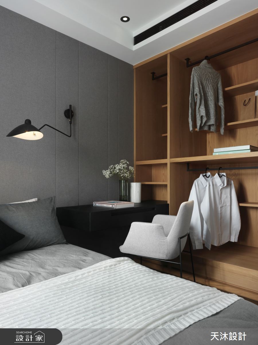 35坪新成屋(5年以下)＿現代風臥室案例圖片＿天沐設計 T.M Design Studio＿天沐_07之19