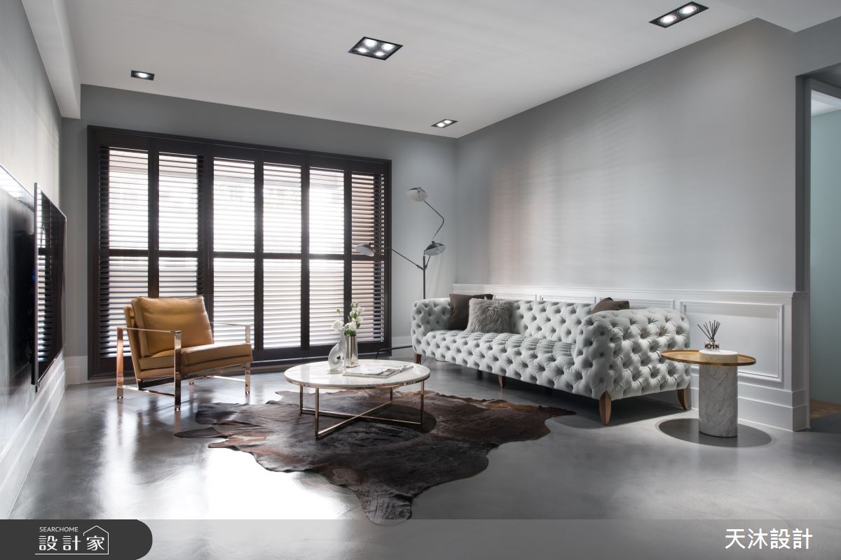 48坪新成屋(5年以下)＿美式風客廳案例圖片＿天沐設計 T.M Design Studio＿天沐_08之1