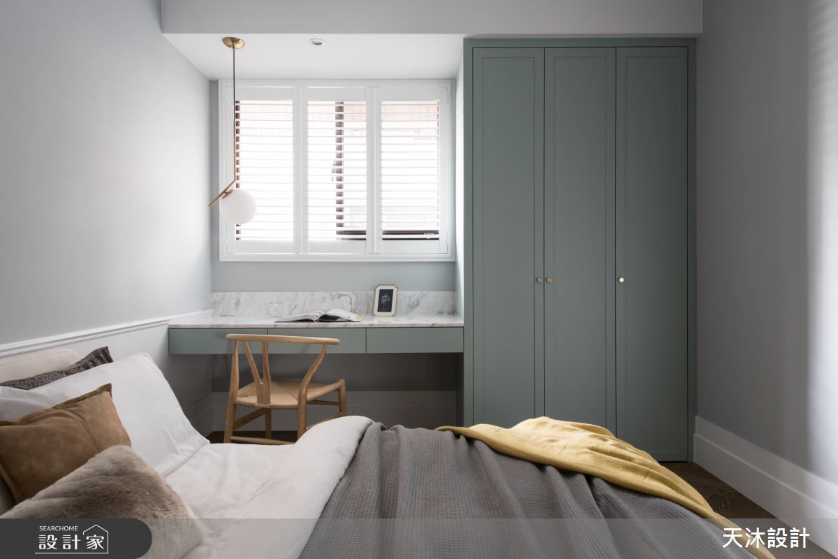 48坪新成屋(5年以下)＿美式風臥室案例圖片＿天沐設計 T.M Design Studio＿天沐_08之15