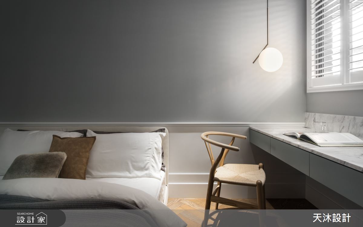 48坪新成屋(5年以下)＿美式風臥室案例圖片＿天沐設計 T.M Design Studio＿天沐_08之16
