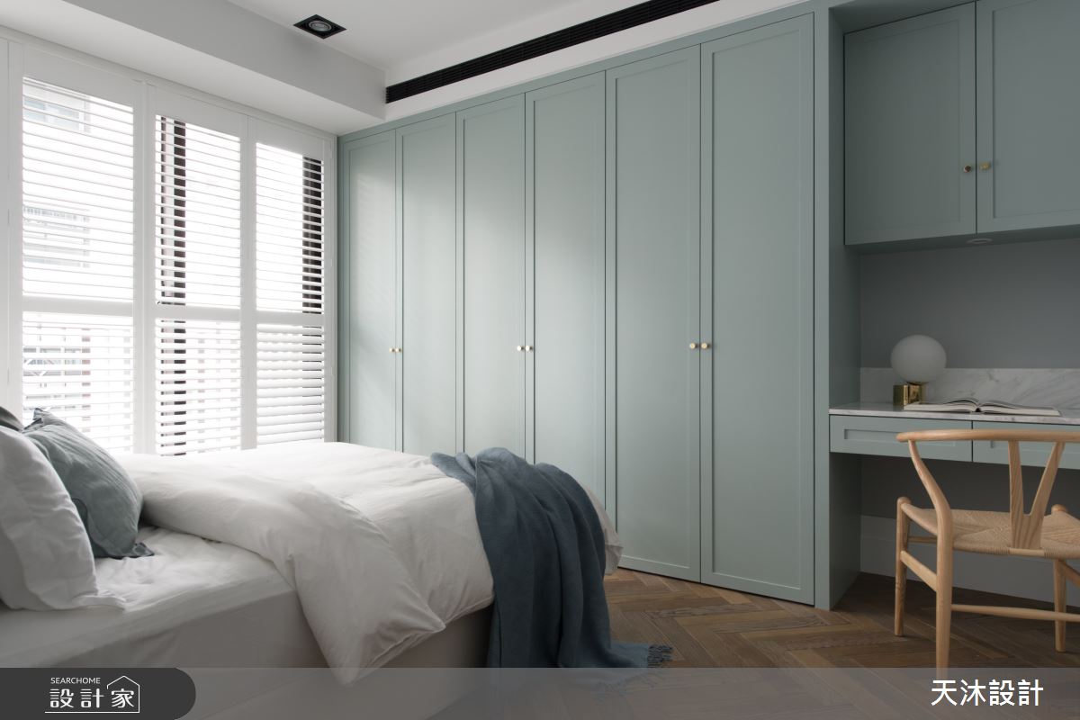 48坪新成屋(5年以下)＿美式風臥室案例圖片＿天沐設計 T.M Design Studio＿天沐_08之18