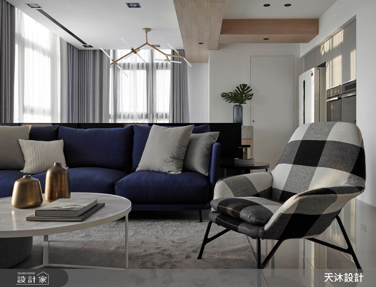 58坪新成屋(5年以下)＿現代風客廳案例圖片＿天沐設計 T.M Design Studio＿天沐_09之8