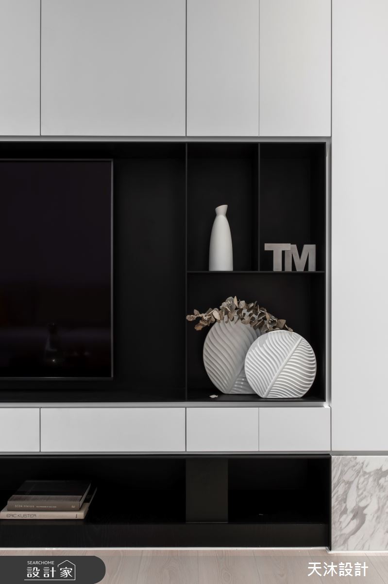 35坪新成屋(5年以下)＿簡約風客廳案例圖片＿天沐設計 T.M Design Studio＿天沐_10之4