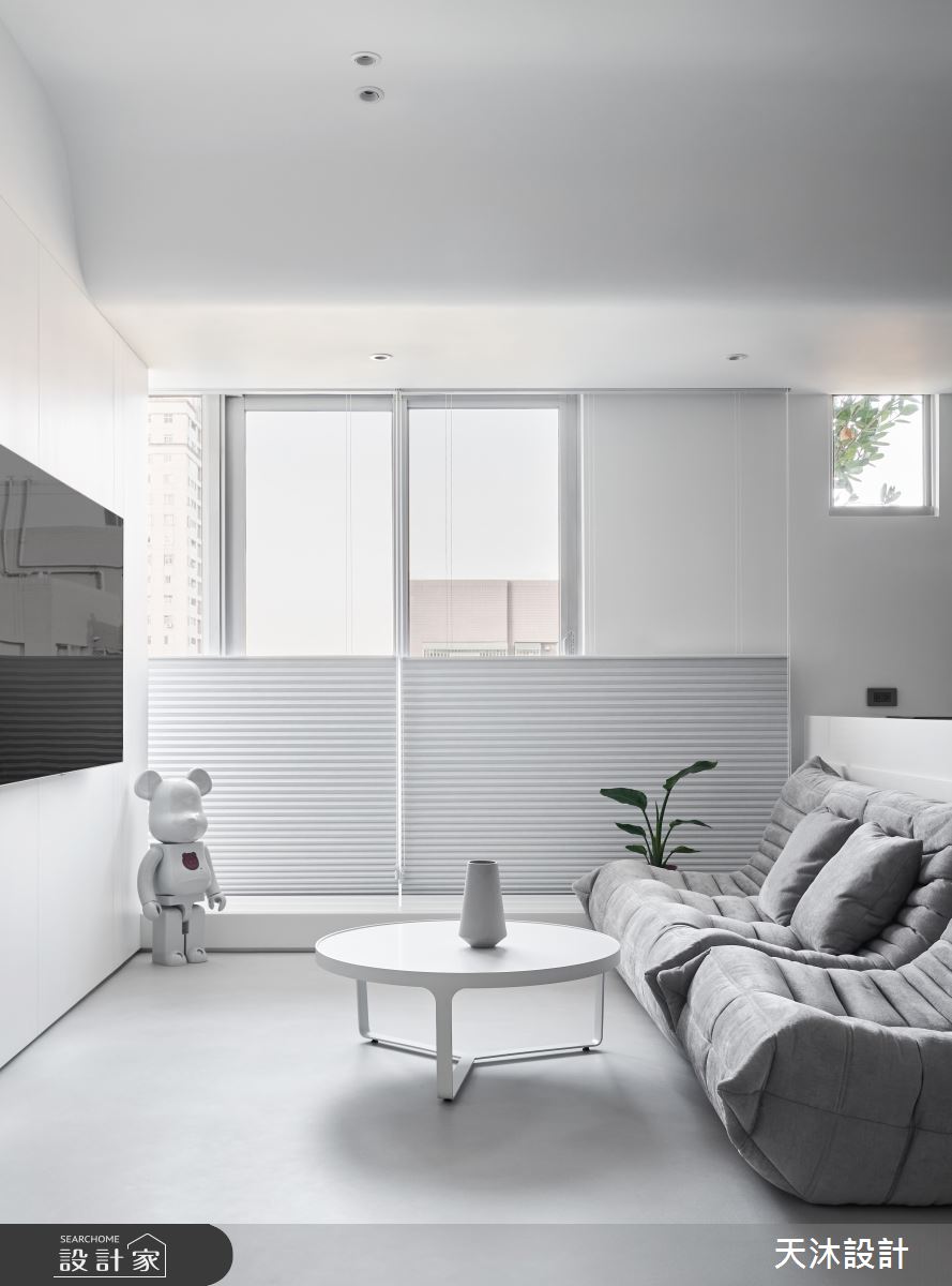 42坪新成屋(5年以下)＿簡約風客廳案例圖片＿天沐設計 T.M Design Studio＿天沐_11之6