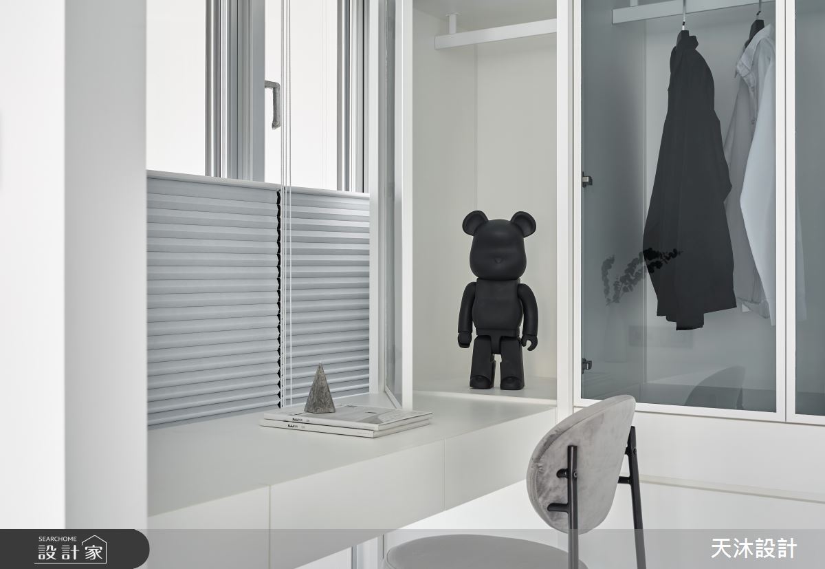 42坪新成屋(5年以下)＿簡約風更衣間案例圖片＿天沐設計 T.M Design Studio＿天沐_11之19