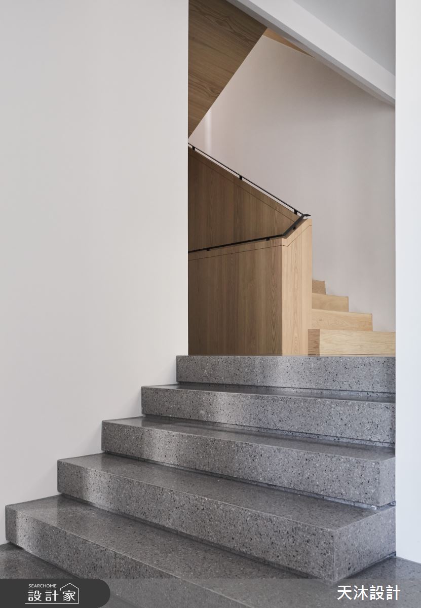 217坪老屋(31~40年)＿現代風樓梯案例圖片＿天沐設計 T.M Design Studio＿天沐_12之7