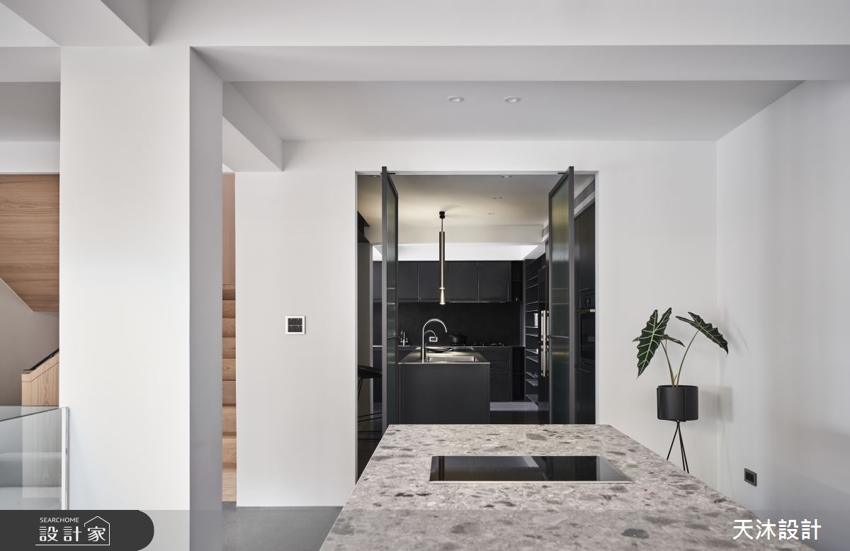 217坪老屋(31~40年)＿現代風廚房中島案例圖片＿天沐設計 T.M Design Studio＿天沐_12之16