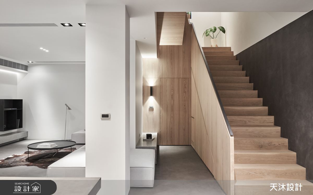 217坪老屋(31~40年)＿現代風樓梯案例圖片＿天沐設計 T.M Design Studio＿天沐_12之43