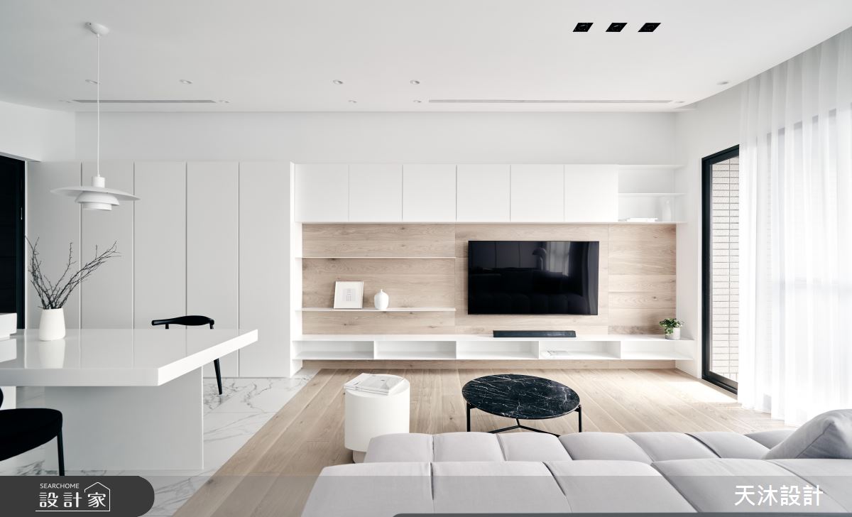 24坪毛胚屋＿現代風玄關客廳餐廳案例圖片＿天沐設計 T.M Design Studio＿天沐_14之7