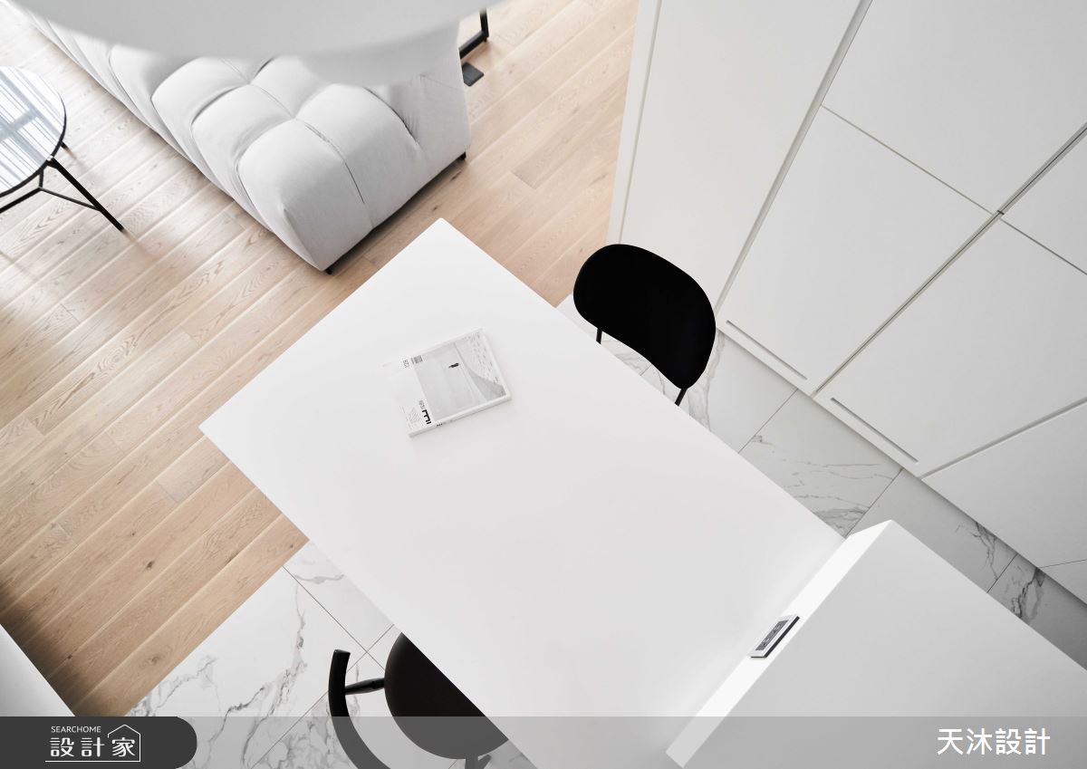 24坪毛胚屋＿現代風客廳餐廳中島案例圖片＿天沐設計 T.M Design Studio＿天沐_14之12