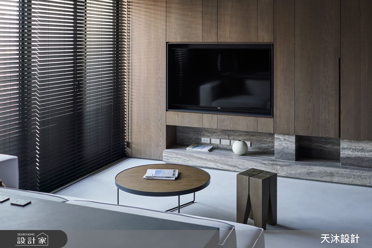 28坪新成屋(5年以下)＿現代簡約風客廳案例圖片＿天沐設計 T.M Design Studio＿天沐_15之2