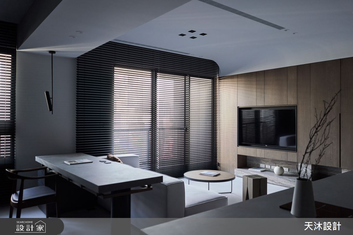 28坪新成屋(5年以下)＿現代簡約風客廳案例圖片＿天沐設計 T.M Design Studio＿天沐_15之7