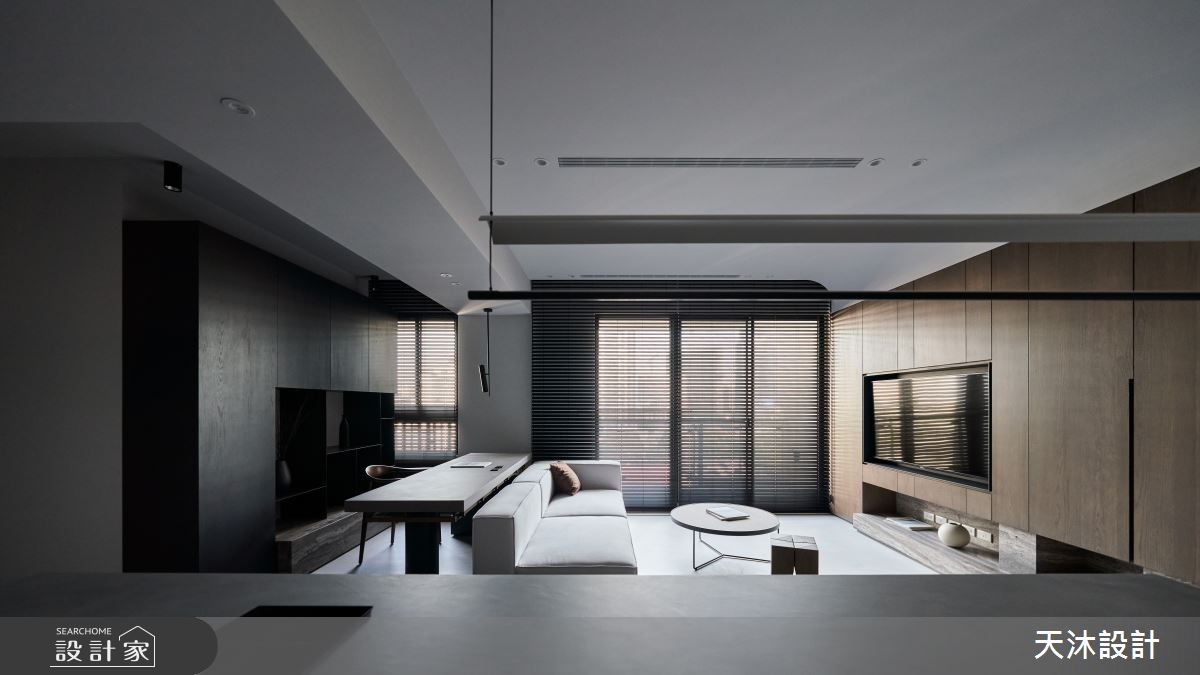 28坪新成屋(5年以下)＿現代簡約風客廳餐廳案例圖片＿天沐設計 T.M Design Studio＿天沐_15之10