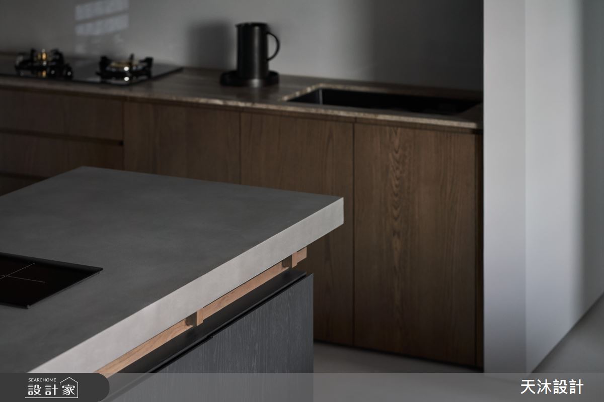 28坪新成屋(5年以下)＿現代簡約風廚房案例圖片＿天沐設計 T.M Design Studio＿天沐_15之15