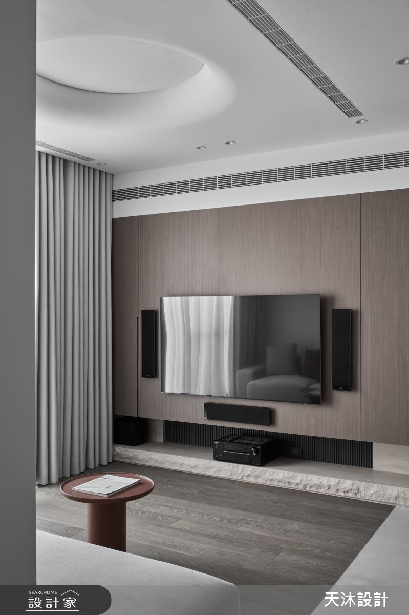 27坪新成屋(5年以下)＿現代簡約風客廳案例圖片＿天沐設計 T.M Design Studio＿天沐_16之3