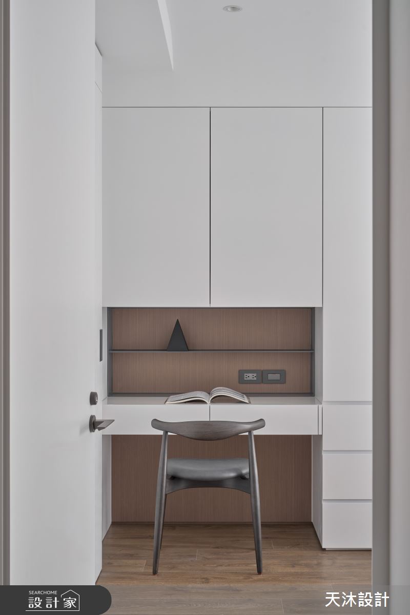 27坪新成屋(5年以下)＿現代簡約風臥室案例圖片＿天沐設計 T.M Design Studio＿天沐_16之25