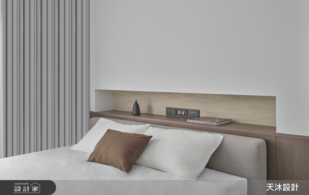 27坪新成屋(5年以下)＿現代簡約風臥室案例圖片＿天沐設計 T.M Design Studio＿天沐_16之31