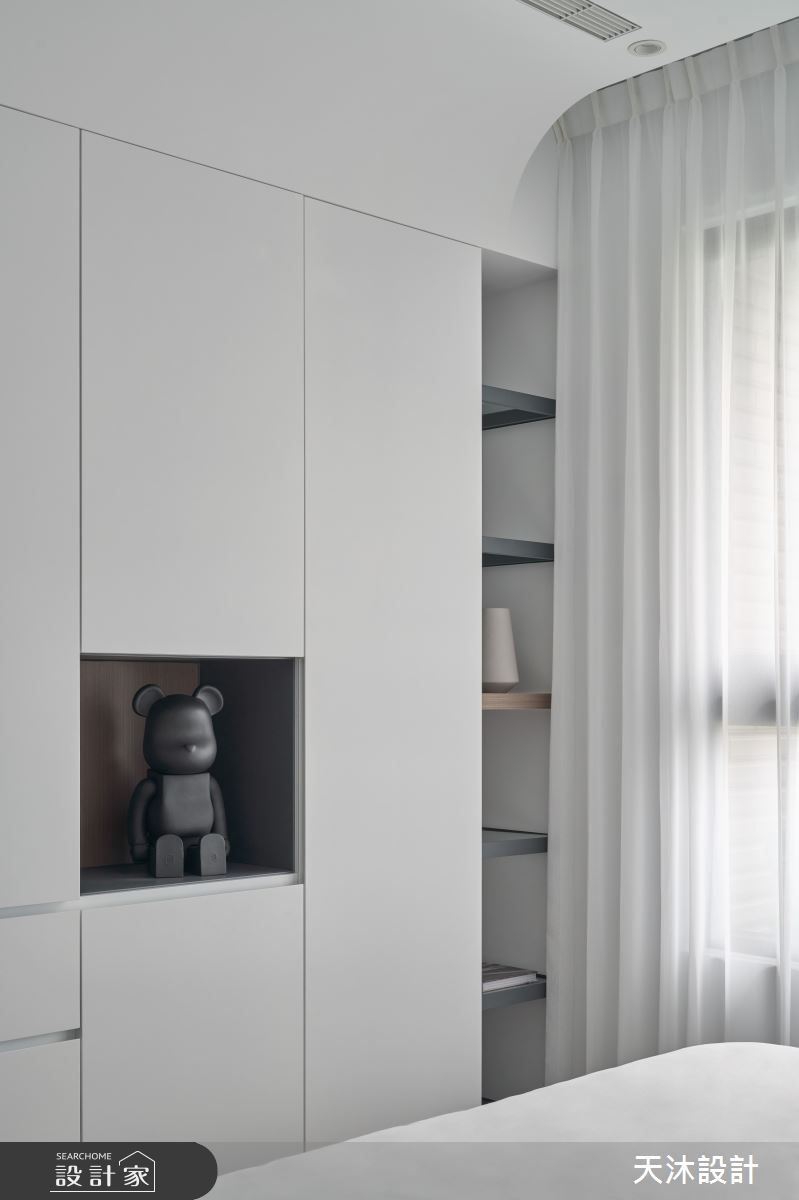 27坪新成屋(5年以下)＿現代簡約風臥室案例圖片＿天沐設計 T.M Design Studio＿天沐_16之30