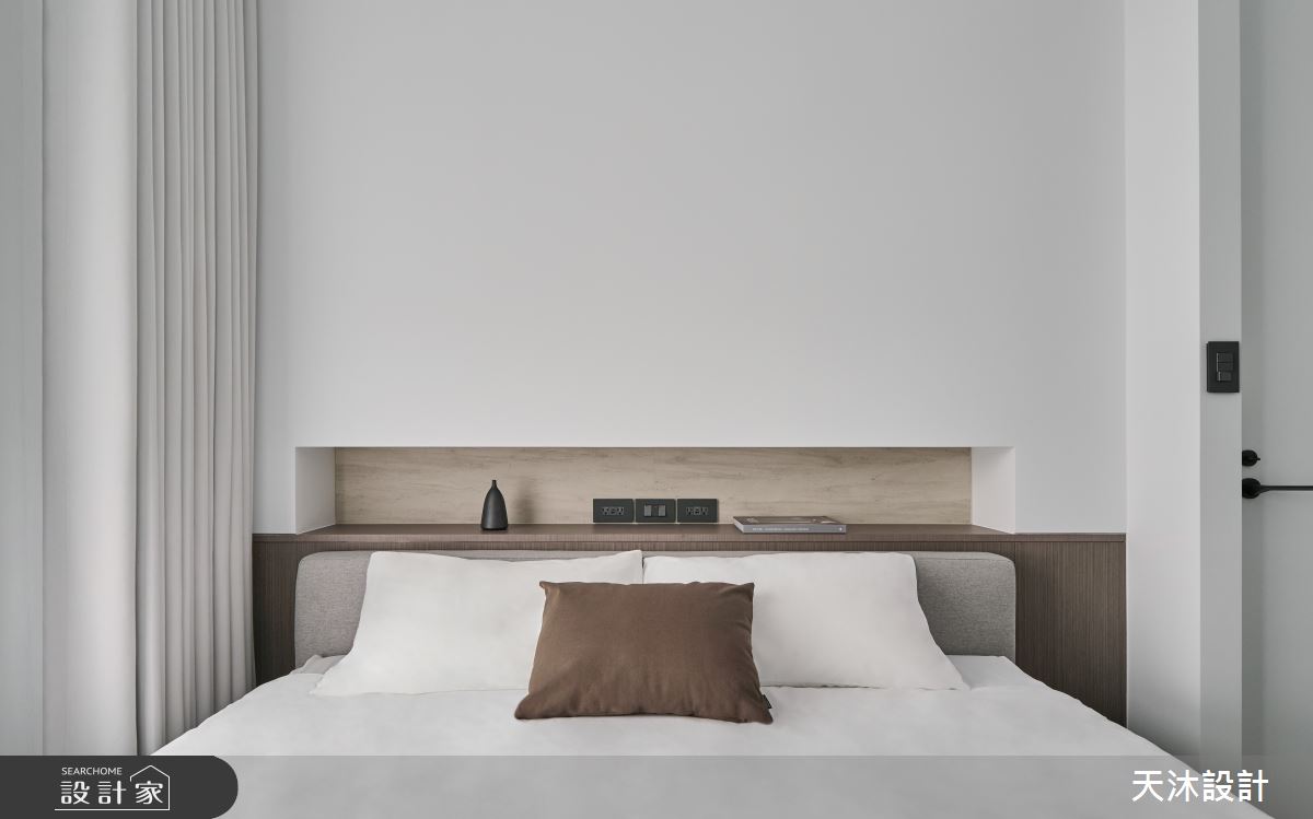 27坪新成屋(5年以下)＿現代簡約風臥室案例圖片＿天沐設計 T.M Design Studio＿天沐_16之32