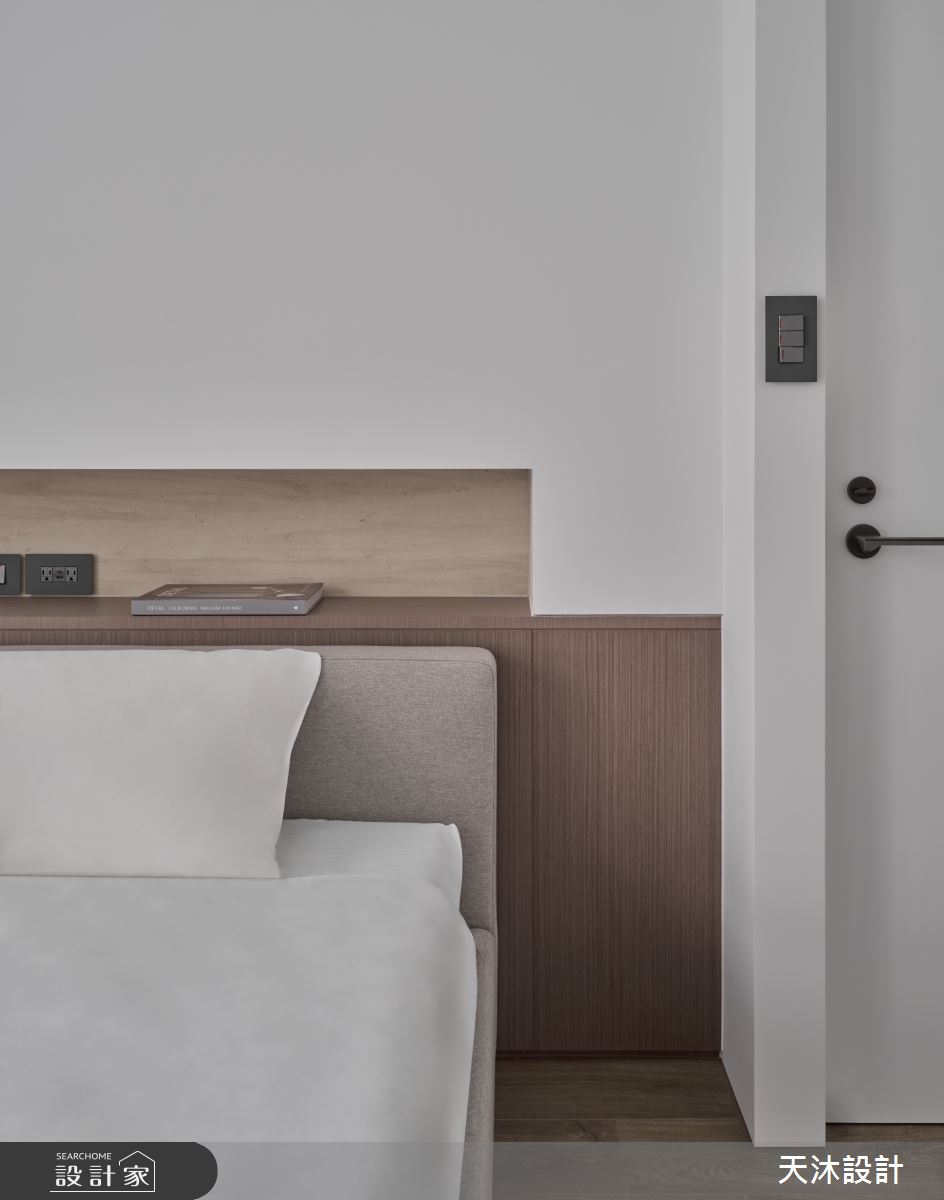 27坪新成屋(5年以下)＿現代簡約風臥室案例圖片＿天沐設計 T.M Design Studio＿天沐_16之24