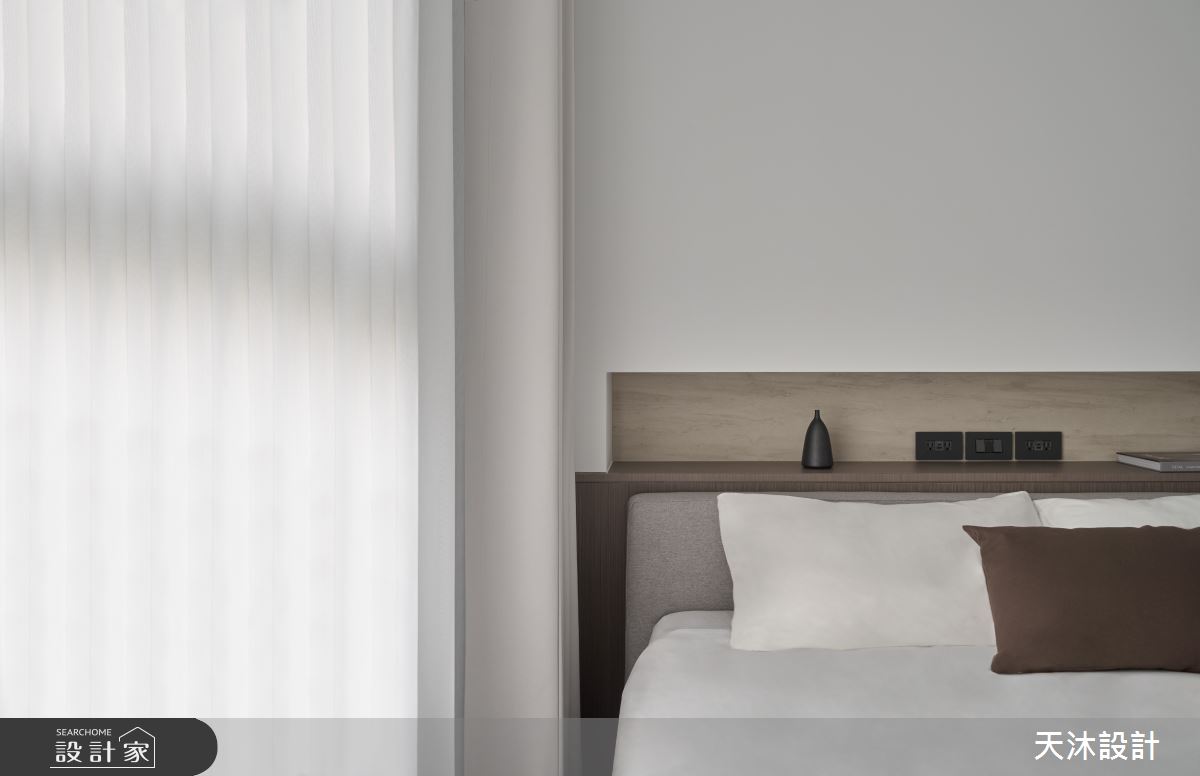 27坪新成屋(5年以下)＿現代簡約風臥室案例圖片＿天沐設計 T.M Design Studio＿天沐_16之33