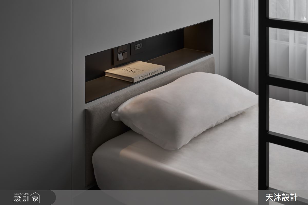 27坪新成屋(5年以下)＿現代簡約風臥室案例圖片＿天沐設計 T.M Design Studio＿天沐_16之35