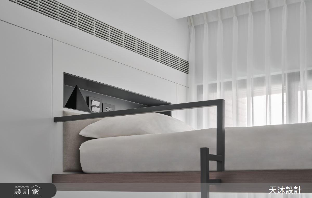 27坪新成屋(5年以下)＿現代簡約風臥室案例圖片＿天沐設計 T.M Design Studio＿天沐_16之37