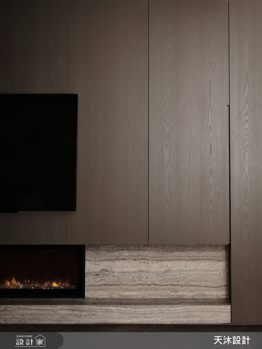 毛胚屋＿侘寂風客廳案例圖片＿天沐設計 T.M Design Studio＿天沐_17之6