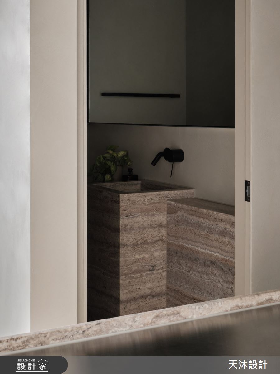 毛胚屋＿侘寂風浴室案例圖片＿天沐設計 T.M Design Studio＿天沐_17之21